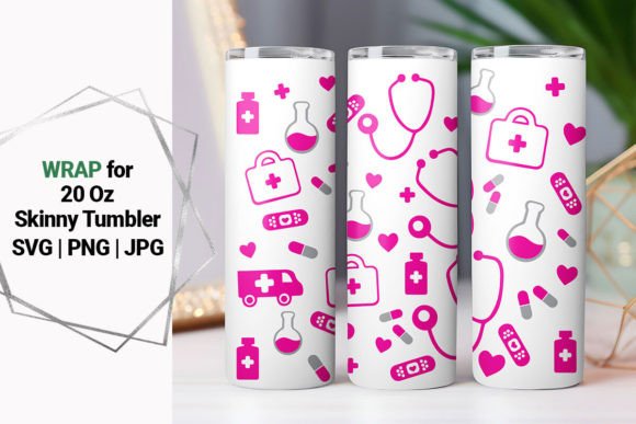 20oz Nurse Wrap: Graphics for Crafts