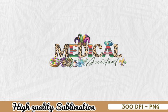 Medical Assistant Mardi Gras PNG: A Designer's Review