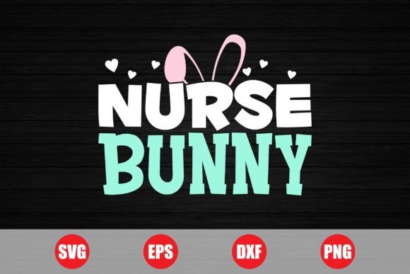 Nurse Bunny Retro SVG: Graphics for Crafts