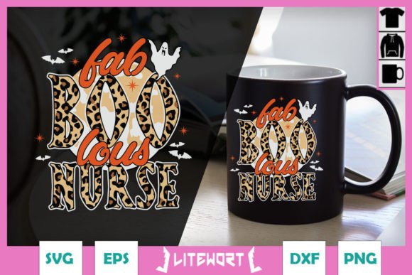 Nurse Halloween Fab Boo Lous SVG Review for Embroidery