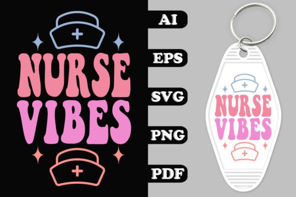 Nurse Vibes Groovy Key Chain SVG: A Designer's Review