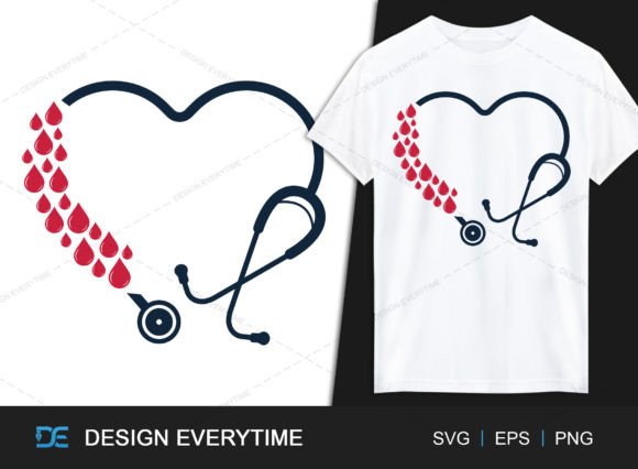Premium Stethoscope SVG for Crafts and Graphics